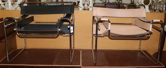 Dalvera Barcelona chair and another
